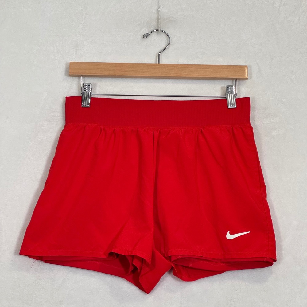 Nike Red Dri-FIT Running Shorts Medium